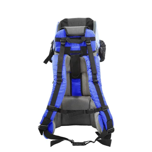 Vista 5 de Clevr Mochila transportadora para bebé, ligera con visor y cobertor contra el sol, Rojo o Verde, Azul