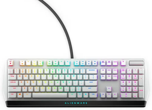 Vista 14 de Alienware Teclado para juegos Tenkeyless - AW420K - Lado Oscuro de la Luna - Con cable, programable, Cherry MX Red, USB, AlienFX RGB / 16.8 millones