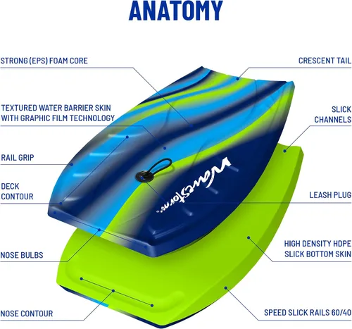 Vista 6 de Wavestorm Tabla de Bodyboard de Espuma