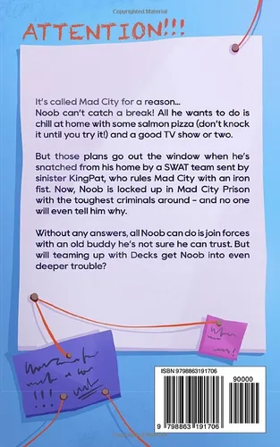Vista 2 de Unofficial Diary of a Roblox Noob Mad City (Book 3) (Diary of a Roblox Noob - Unofficial Roblox Book Series for Kids)