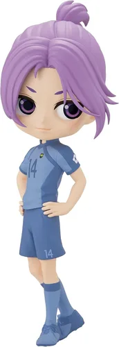 Vista 10 de Banpresto - Candado Azul - Hyoma Chigiri (ver A), Figura de Bandai Spirits Q Posket