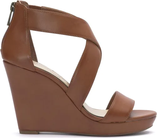 Vista 4 de Jessica Simpson Jinxxi Sandalias para mujer, con taco de cuña