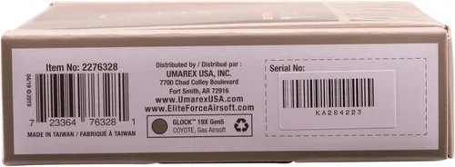 Vista 4 de Pistola de aire Glock 19X GBB Blowback 6 mm BB, de Elite Force