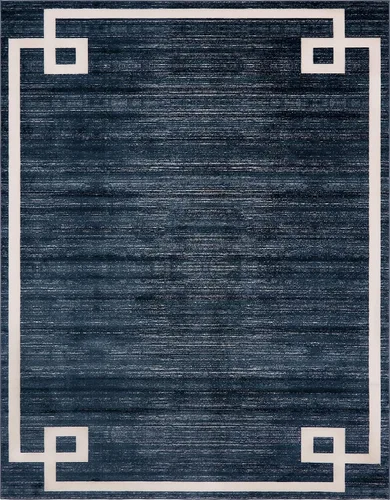 Vista 36 de Unique Loom Colección Uptown de Jill Zarin - Alfombra moderna con textura de estilo griego, color beige (1.25 x 1.85 m)