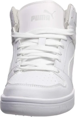 Vista 2 de PUMA Tenis unisex Rebound Layup para niños, NegroBlancoRojo
