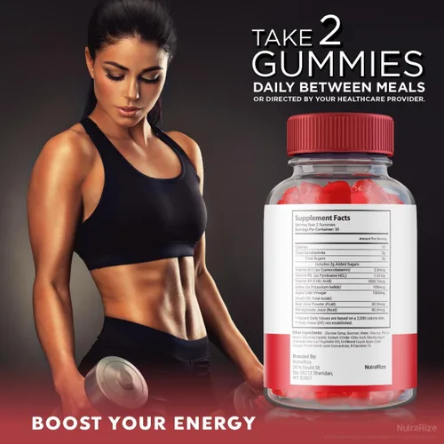 Vista 4 de NutraRize Gomitas MD + ACV para pérdida de peso avanzada, suplemento de máxima fuerza, comentarios (60 gomitas)