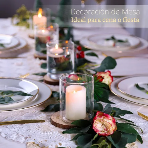 Vista 4 de UPBUD Jarrones Cilíndricos de Vidrio Pequeños de 4 Pulgadas para Centros de Mesa 12 piezas Jarrón de Flores Transparente para Decoraciones