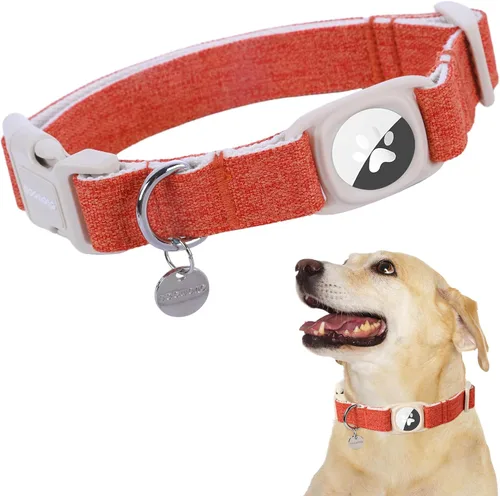 Vista 42 de DOGWONG Collar para perro de San Valentín, collar ajustable de algodón con corazón de caramelo azul, perfecto para perros pequeños a medianos