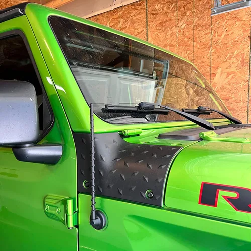 Vista 5 de Antena VOFONO de 13 pulgadas para Jeep Wrangler Gladiator 2007-2026