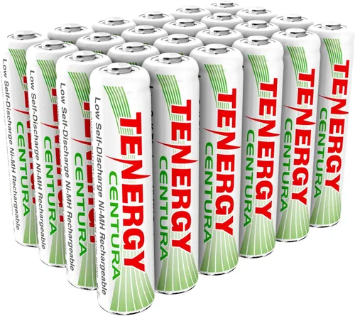 Vista 7 de Tenergy Centura AA & aaa baja autodescarga LSD NiMH rechargeable batteries, 10406, 4 piezas, 1