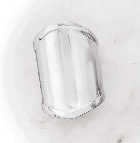 Vista 5 de Ross-Simons Sterling Silver Wide Polished Ring