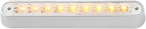 Vista 4 de GG Grand General 76140 Barra de luz ámbar/ámbar (6-1/2" montaje empotrado 9 LED, 3 cables)