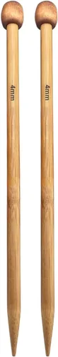 Vista 8 de Weabetfu Agujas de tejer de bambú de gran tamaño rectas de un solo punto gruesas de 10 pulgadas, agujas de tejer jumbo para hilo grueso hecho a mano