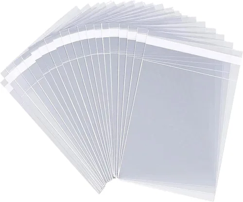 Vista 8 de Bolsas de celofán de 2 x 3 pulgadas, bolsas de celofán transparentes autoadhesivas de plástico resellable, bolsa de plástico de celofán para aretes