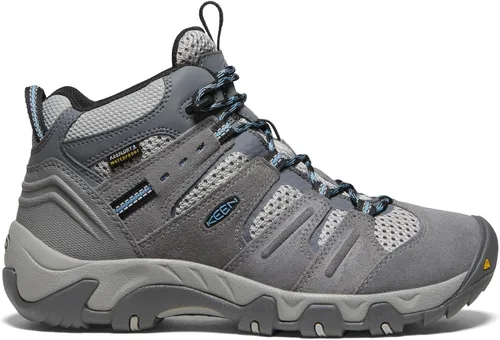 Vista 2 de KEEN Botas de senderismo Headout de altura media impermeables para todo terreno para mujer