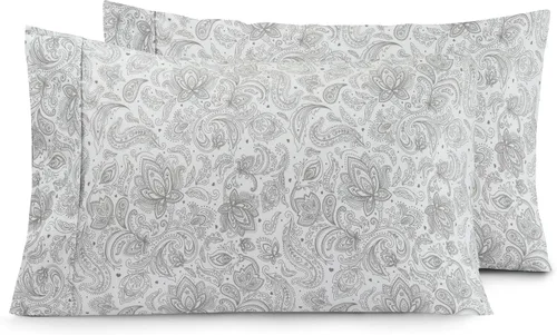 Vista 58 de Elegant Comfort Juego de fundas de almohada ultrasuaves de lujo de 2 piezas - Microfibra premium de calidad hotelera 1500, doble cepillado