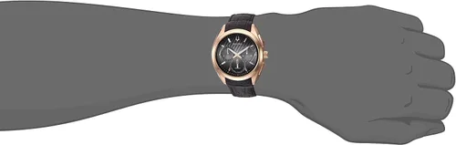 Vista 6 de Bulova Reloj analógico de cuarzo marrón 97A124 para hombre, Cronógrafo