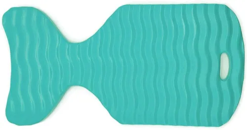 Vista 2 de Tumbona flotante de piscina con cola de ballena, cojín flotante de espuma con textura ondulada, divertida forma de ballena, tumbona de agua duradera