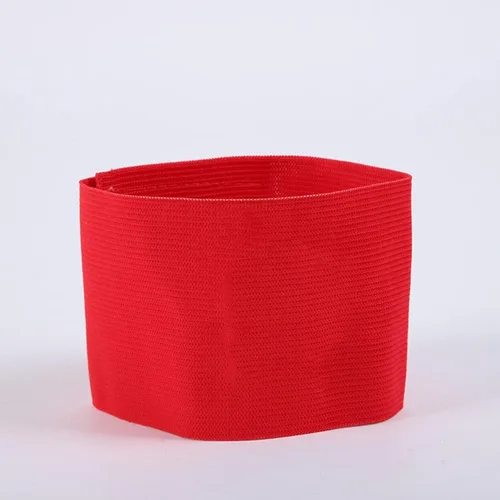 Vista 2 de 1 brazalete rojo para adulto, elástico, antideslizante, ajustable, color neón, adhesivo para fútbol, entrenamiento, equipo, suministros deportivos