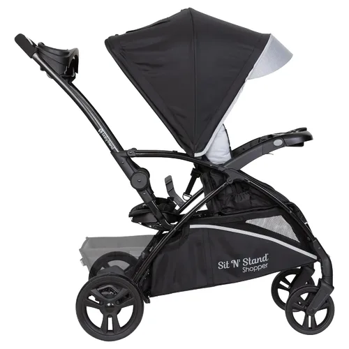 Vista 7 de Baby Trend Sistema de viaje para compradores 5 en 1 Sit N' Stand, Moondust
