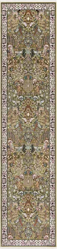 Vista 30 de Unique Loom Colección Narenj - Alfombra de área - Bristol (2' 2" x 3' 1" ovalada, azul/beige)