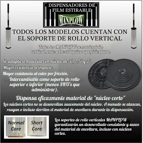 Vista 8 de Dispensador de envoltura elástica de mango largo SWD3400 (1)