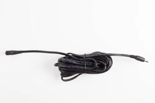 Vista 4 de Cable de extensión de enchufe de CC de 0.217 in x 0.083 in, cable resistente de 16 AWG para tira de luz LED de 5 V, 12 V, 24 V, sistema