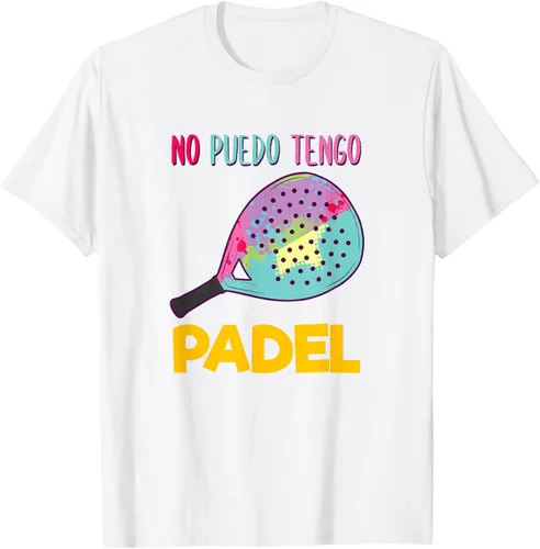 Vista 3 de Pala de pádel Pádel Pádel No Puedo Camiseta de Padel Tengo