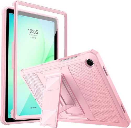 Vista 15 de MoKo Funda para Samsung Galaxy Tab A9 Plus/A9+ de 11 pulgadas 2023, a prueba de golpes de cuerpo completo resistente con protector de pantalla
