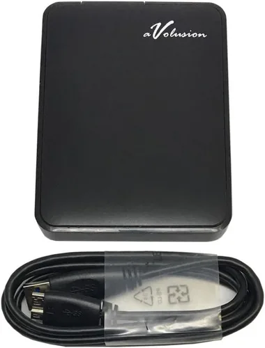 Vista 5 de Avolusion Disco duro externo portátil delgado USB 3.0 de 640 GB (para PS4, preformateado)