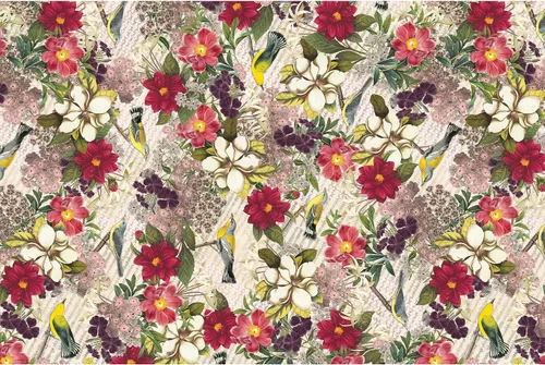 Vista 3 de Jillson Roberts Papel de seda impreso de alta calidad de 240 hojas de 20 x 30 pulgadas, disponible en 12 diseños, Botanic