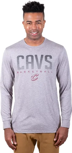 Vista 30 de Ultra Game Camiseta deportiva de manga larga oficial de la NBA para hombre, de secado rápido