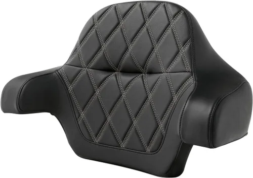 Vista 15 de TCMT Asiento Trasero Envuelto y Recortado King Compatible con Harley 2014-2025 Touring Road King Road Street Electra Glide Ultra Limited Pack