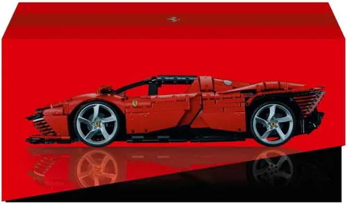 Vista 4 de LEGO Technic Ferrari Daytona SP3 42143 - Juego de construcción para adultos (3,778 piezas)