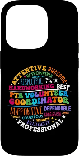 Vista 17 de iPhone 16 Parents Teacher Association PTA Volunteer Coordinator Case