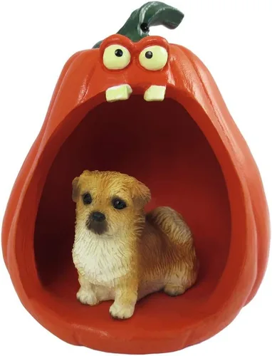 Vista 69 de Conversation Concepts Figura de Corgi galés de Halloween y calabaza Welsh Corgi Pembroke