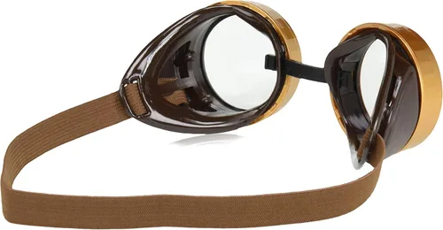Vista 3 de Forum Novelties - Gafas de disfraz Steampunk, Marrón