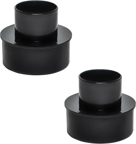 Vista 9 de POWERTEC 70104 Reductor de manguera de 4 a 2-1/2 pulgadas, accesorios de recolección de polvo para ventilación de secadora y conexión de aspiración