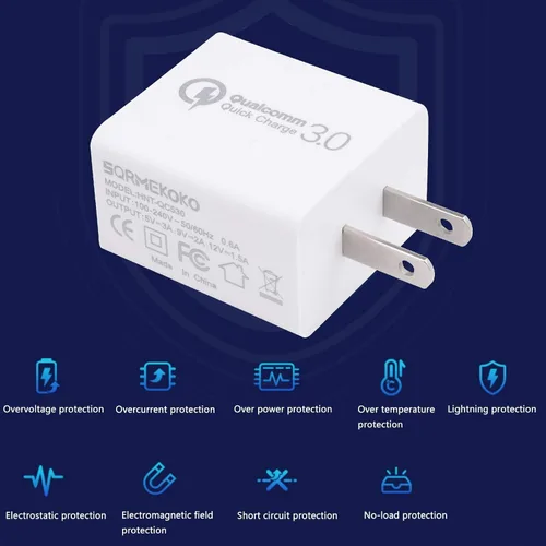 Vista 4 de Cable adaptador de fuente de alimentación de repuesto compatible con Charge 4, Charge 5, Flip 6, Flip 5, Pulse 4, Jr Pop Speaker, Endurance Peak