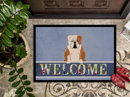 Vista 3 de Caroline's Treasures BB5706MAT - Felpudo de bienvenida de 18 x 27 pulgadas, para interiores y exteriores, antideslizante, lavable, pelo bajo, 18 x