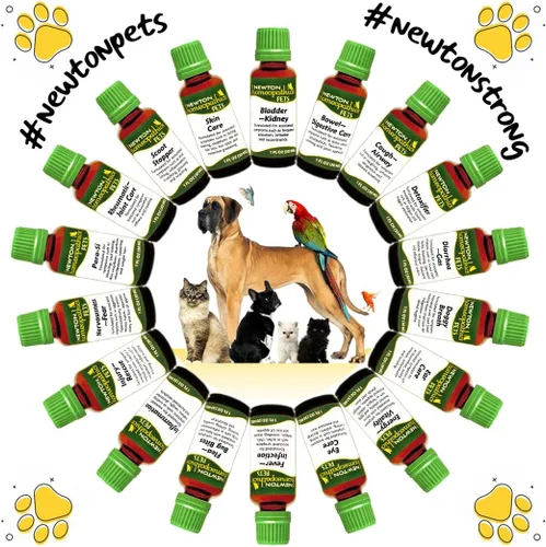 Vista 8 de Newton Homeopathics Mascotas intestinales ~ Cuidado digestivo - 1 Oz Líquido