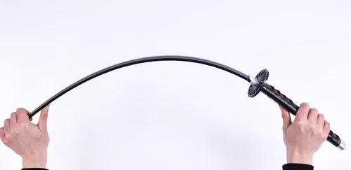 Vista 56 de ziqing Espada para cosplay de Demon Slayer hecha a mano, Katana de 31 pulgadas con múltiples estilos para elegir