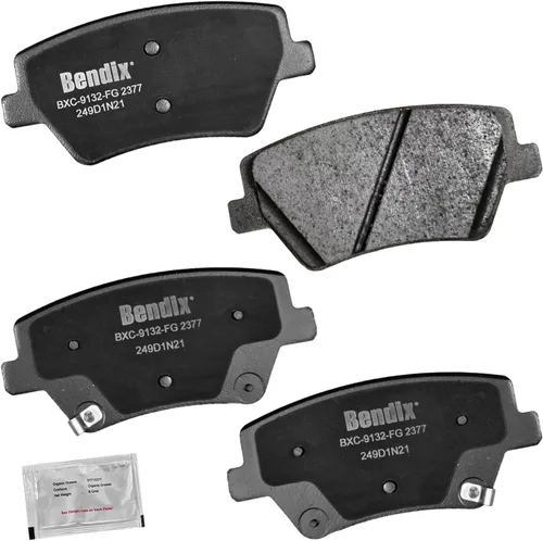 Vista 115 de Bendix Priority1 CFC154 - Juego de pastillas de freno de disco para Avanti II, Century, LeSabre, Regal, Riviera, chasis comercial, DeVille