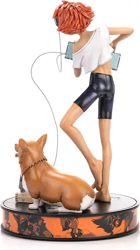 Vista 4 de First 4 Figures Cowboy Bebop: Ed & EIN - Estatua de resina a escala 1:4, multicolor