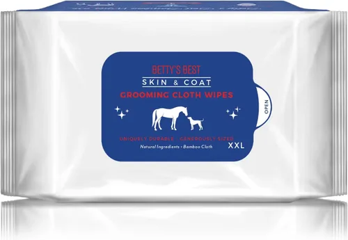 Vista 2 de StripHair Toallitas de baño de aseo de caballos para perros, 12 x 12