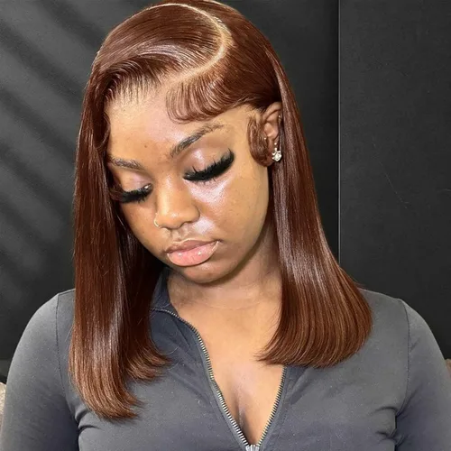 Vista 10 de Peluca de cabello humano con cordón 7x5, sin pegamento, precortada, densidad del 180 %, 5 x 5, HD, transparente, encaje frontal, pelucas de cabello
