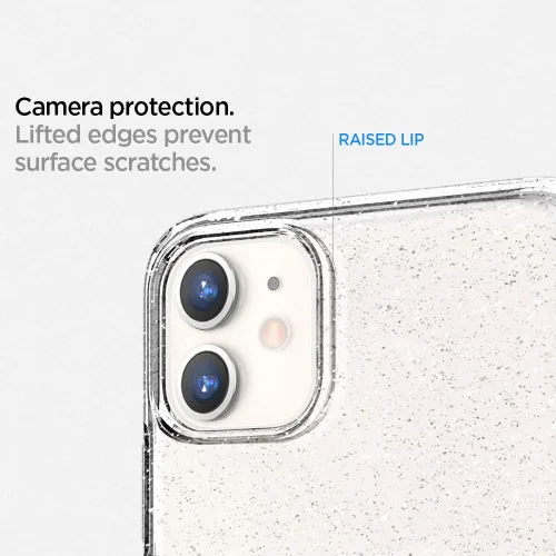 Vista 5 de Spigen Purpurina de cristal líquido diseñada para iPhone 11 (2019) - Cuarzo de cristal