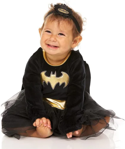 Vista 4 de DC Comics Disfraz de Batgirl para bebés y niñas