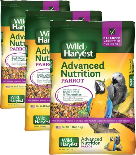 Vista 13 de Wild Harvest Advanced Nutrition - Loro de 4 libras, mezcla de semillas, granos y verduras