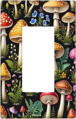 Vista 79 de Cubiertas decorativas para interruptor de luz de astronauta, placa de pared en blanco, placa frontal eléctrica para interruptor de baño, dormitorio